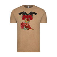 Vintage Coffee Cowboy Boots Vintage Tee - Bettercallsaul