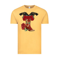 Vintage Mustard Cowboy Boots Vintage Tee - Bettercallsaul