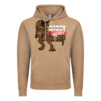Daddy Saurus Rex Vintage Hoodie | Teevron