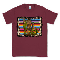Burgundy Serape Cactus Classic Tee - Bettercallsaul