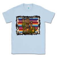 Dusty Blue Serape Cactus Classic Tee - Bettercallsaul