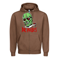 Chestnut dr. phibes Zipper Hoodie - tuanDangUi