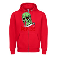 Red dr. phibes Zipper Hoodie - tuanDangUi