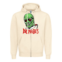 Sandshell dr. phibes Zipper Hoodie - tuanDangUi