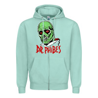 Seafoam dr. phibes Zipper Hoodie - tuanDangUi