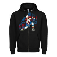 Black nathan mackinnon Zipper Hoodie - tuanDangUi