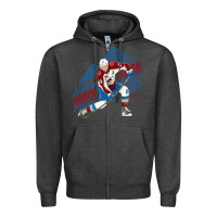 Charcoal Heather nathan mackinnon Zipper Hoodie - tuanDangUi