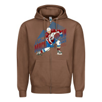 Chestnut nathan mackinnon Zipper Hoodie - tuanDangUi