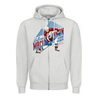 Dove Grey nathan mackinnon Zipper Hoodie - tuanDangUi