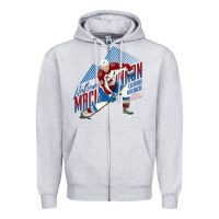 Heather Grey nathan mackinnon Zipper Hoodie - tuanDangUi