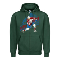 Sports Green nathan mackinnon Zipper Hoodie - tuanDangUi