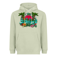 Matcha Summer Heavyweight Hoodie - CowhideDigitalArt