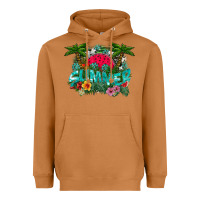Meerkat Summer Heavyweight Hoodie - CowhideDigitalArt