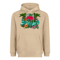 Mushroom Summer Heavyweight Hoodie - CowhideDigitalArt