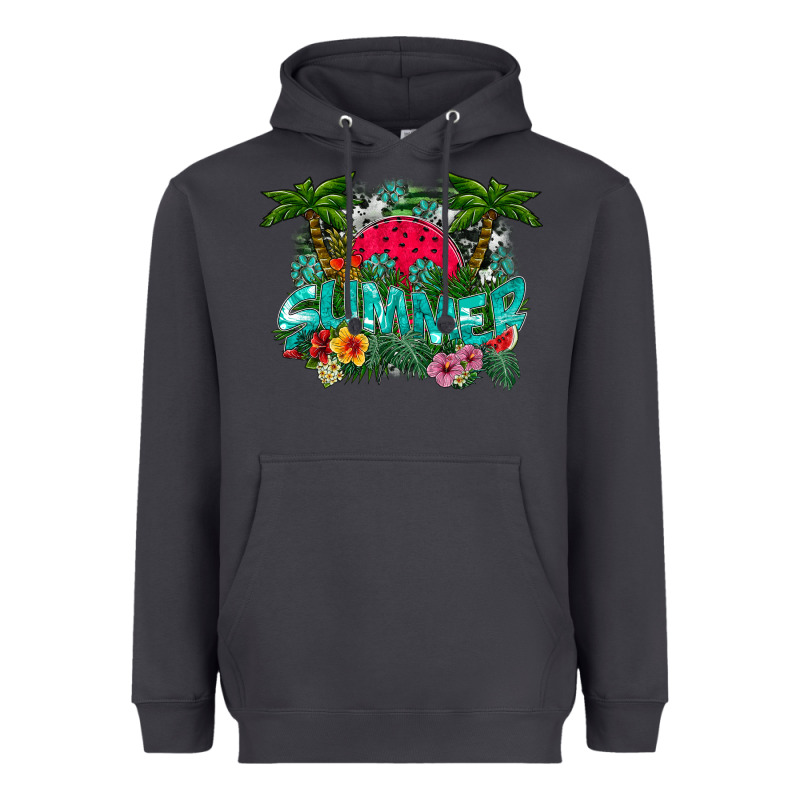 Summer Heavyweight Hoodie by CowhideDigitalArt | Teevron