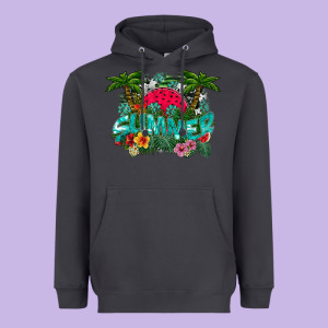 Summer Heavyweight Hoodie Designed By Cowhidedigitalart