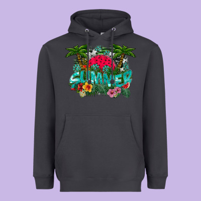 Summer Heavyweight Hoodie Designed By Cowhidedigitalart