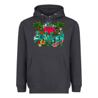 Smoke Summer Heavyweight Hoodie - CowhideDigitalArt