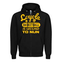 Black sister jean   loyola basketball is second to nun Zipper Hoodie - tuanDangUi