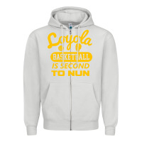 Dove Grey sister jean   loyola basketball is second to nun Zipper Hoodie - tuanDangUi