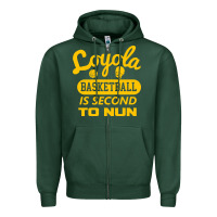 Sports Green sister jean   loyola basketball is second to nun Zipper Hoodie - tuanDangUi