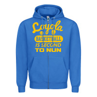 True Royal sister jean   loyola basketball is second to nun Zipper Hoodie - tuanDangUi