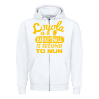 White sister jean   loyola basketball is second to nun Zipper Hoodie - tuanDangUi