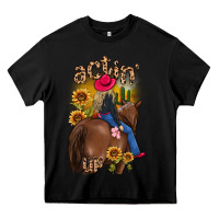 Black actin up malias Heavy Core Tee - MaliasSmallBusiness