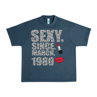 Midnight Navy Sexy Since March 1980 Urban Heavy Tee - Bettercallsaul