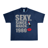 Navy Sexy Since March 1980 Urban Heavy Tee - Bettercallsaul