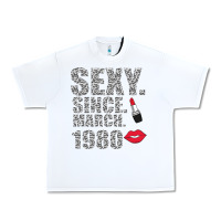 White Sexy Since March 1980 Urban Heavy Tee - Bettercallsaul