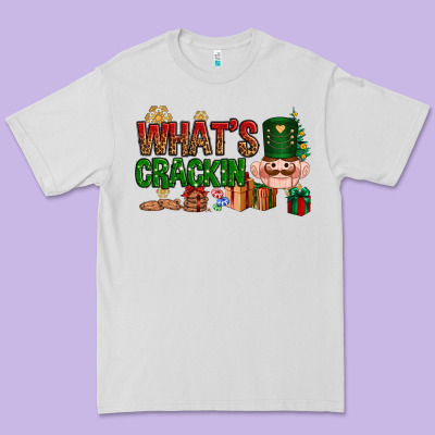 What's Crackin Christmas Premium Tee Designed By Nancycooperartshop