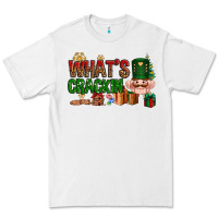 White What's crackin Christmas Premium Tee - NancyCooperArtShop