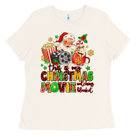 Bone this is my christmas movie watching blanket Ladies Tee - MaliasSmallBusiness