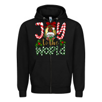 Joy To The World Zipper Hoodie | Teevron