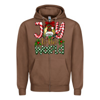 Chestnut joy to the world Zipper Hoodie - BundleAndBundleShop