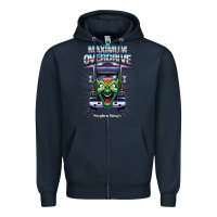 Navy maximum overdrive goblin truck Zipper Hoodie - tuanDangUi