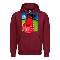 Burgundy house (hausu) 1977 poster Zipper Hoodie - tuanDangUi