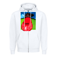 White house (hausu) 1977 poster Zipper Hoodie - tuanDangUi
