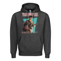 Charcoal Heather vintage style 80s tears for fears design Zipper Hoodie - tuanDangUi
