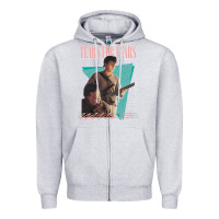 Heather Grey vintage style 80s tears for fears design Zipper Hoodie - tuanDangUi