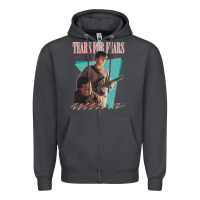 Smoke vintage style 80s tears for fears design Zipper Hoodie - tuanDangUi