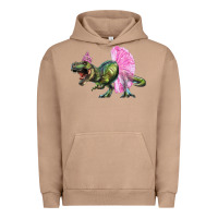 Pigment Burro balerina t rex dinosaur with tutu Urban Hoodie - Artiststas