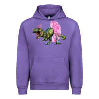 Tulip balerina t rex dinosaur with tutu Urban Hoodie - Artiststas