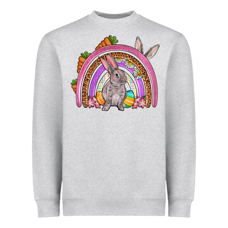 Easter Rainbow Heavyweight Sweatshirt by OliviaCreatesArt | Teevron