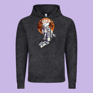 Laika, Space Traveler Vintage Hoodie Designed By Bettercallsaul