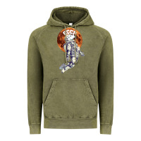 Vintage Olive Laika, space traveler Vintage Hoodie - Bettercallsaul