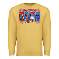 Antique Gold american mini Premium Sweatshirt - CowhideDigitalArt
