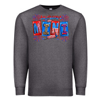 Charcoal Heather american mini Premium Sweatshirt - CowhideDigitalArt