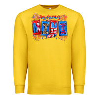Lemon american mini Premium Sweatshirt - CowhideDigitalArt
